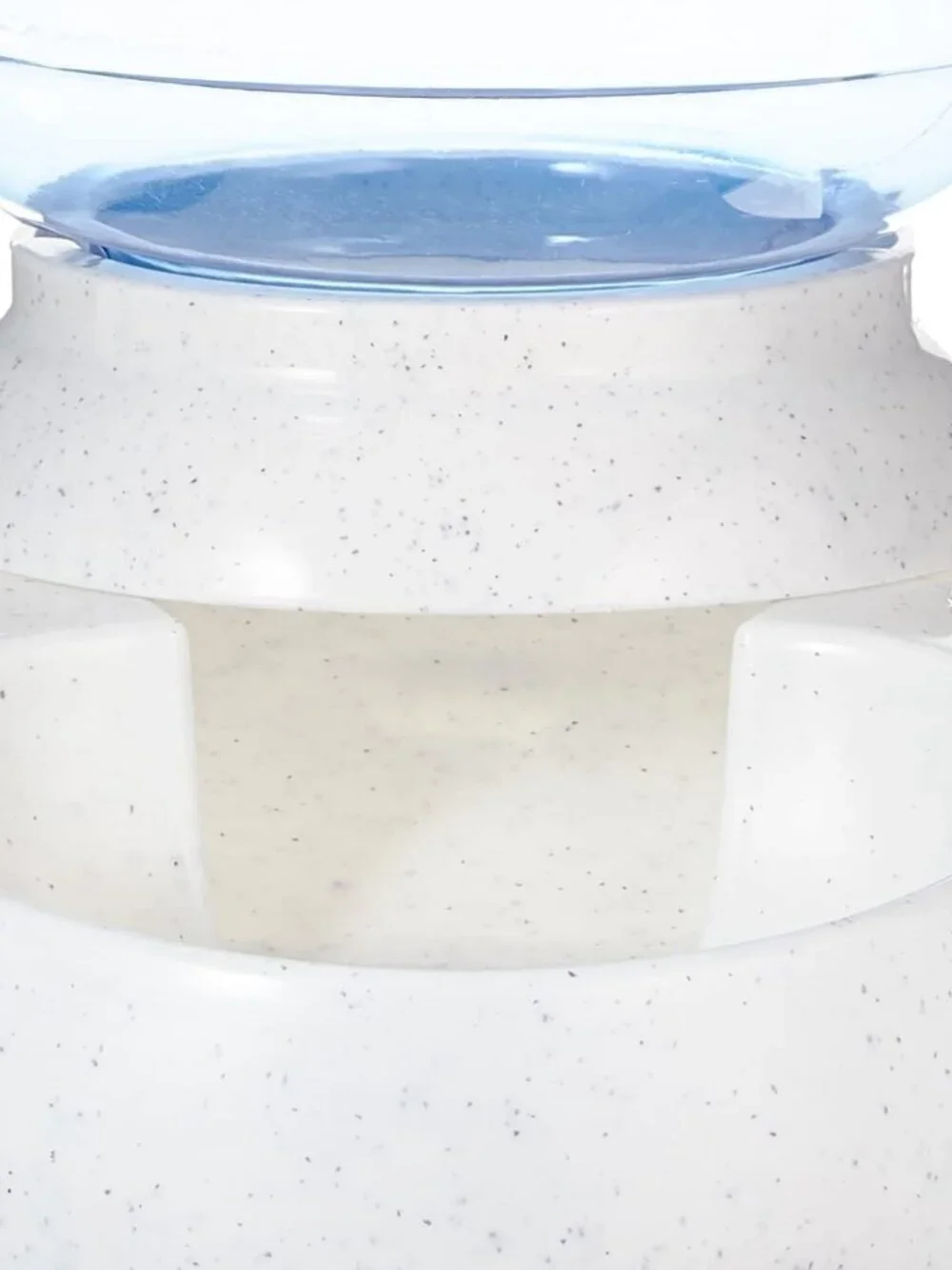 Gravity Pet Food Feeder for Dogs Cats 6 lb Gray Small New in Box Dispenser Bowls
